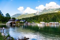 Kalt - Das Wasser des Königssees ist sehr kalt. Baden ist trotzdem erlaubt. • © alpintreff.de - Christian Schön